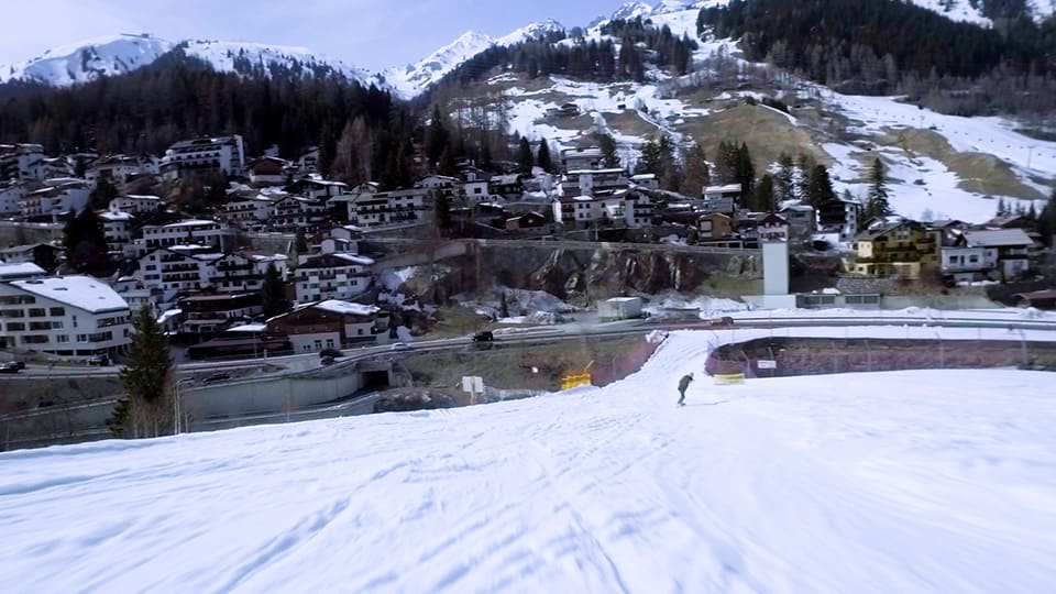 Oberdorf. the steep neighbourhood west of the pedestrian area.
