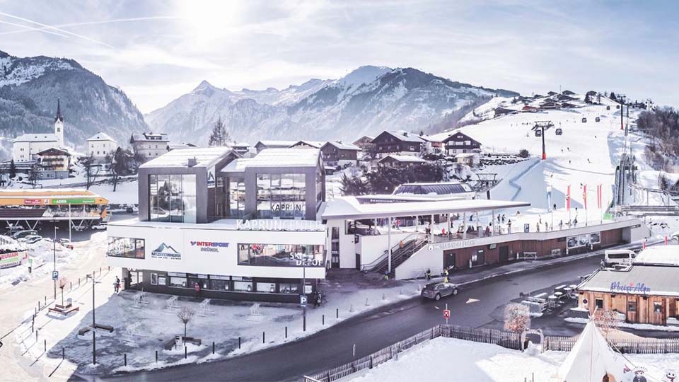 Kaprun center. From here you can get directly to the Kitsteinhorn. ©Kitzsteinhorn. 