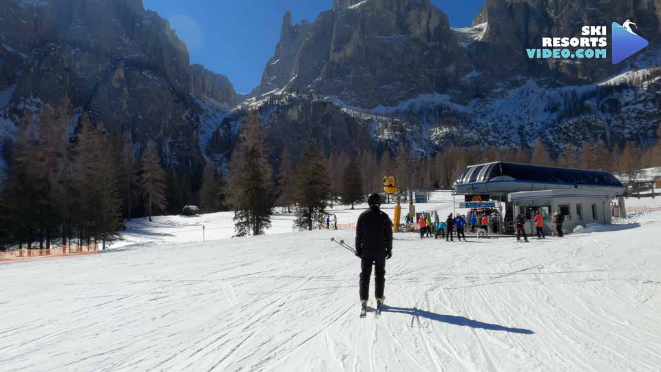 The runs in the  Sella Ronda circuits are short and have many lifts.