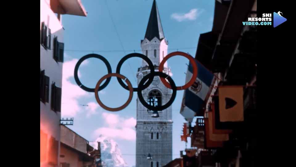 Cortina d’Ampezzo hosted the 1956 Olympics