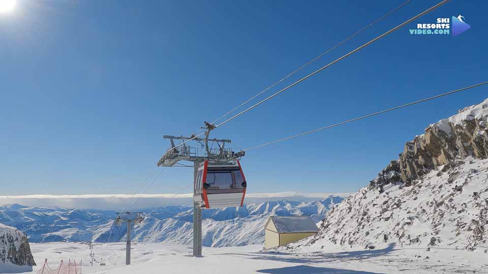 gondolas are a big help to get you climbing up the mountain quicker than before.