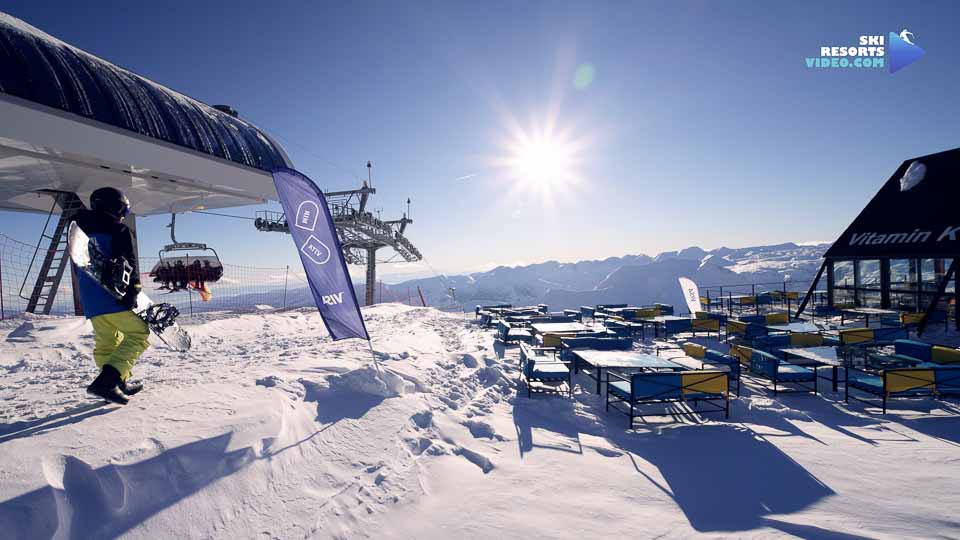 Vitamin Kudebi, the highest restaurant in the resort, on the top of Kudebi mountain.