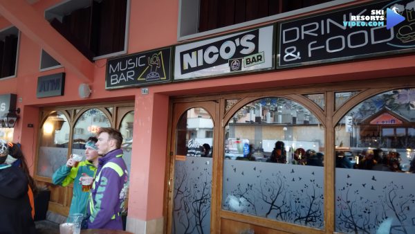 Nicos Bar, in the middle of the main street