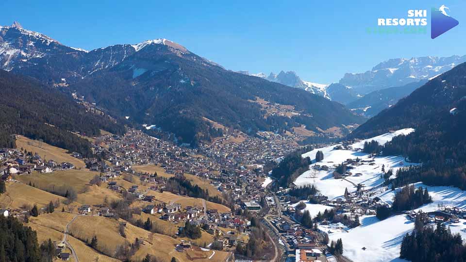 Ortisei, the largest in the valley and in our opinion, the most beautiful ski village in Italy.
