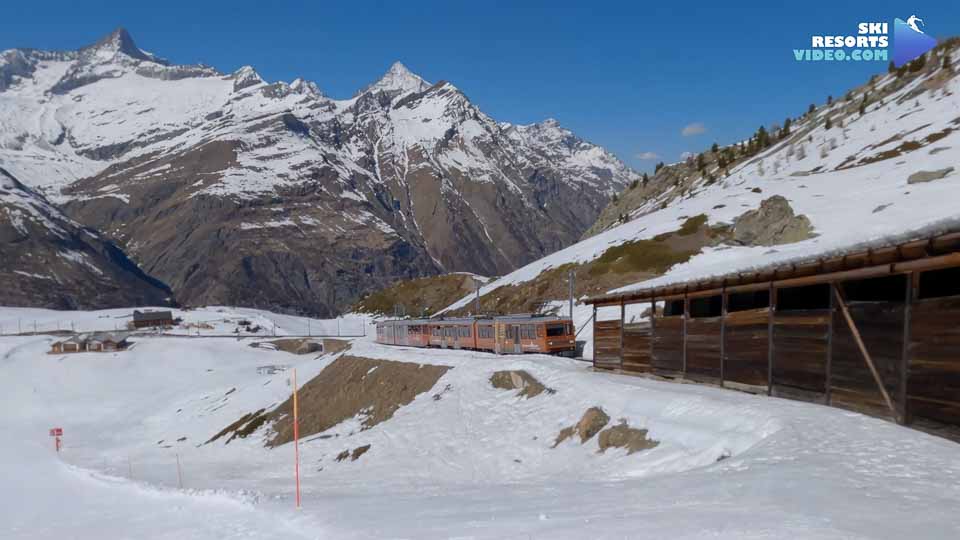the highest open train station in Europe