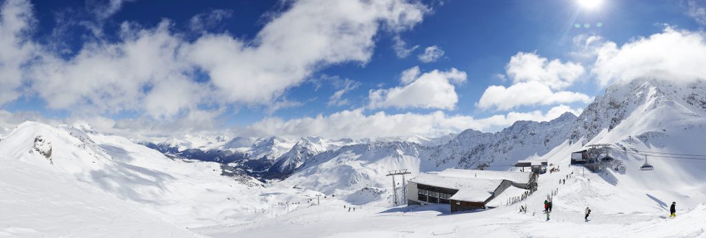 Urden cable car(on the right) can be closed during the strong local winds in April